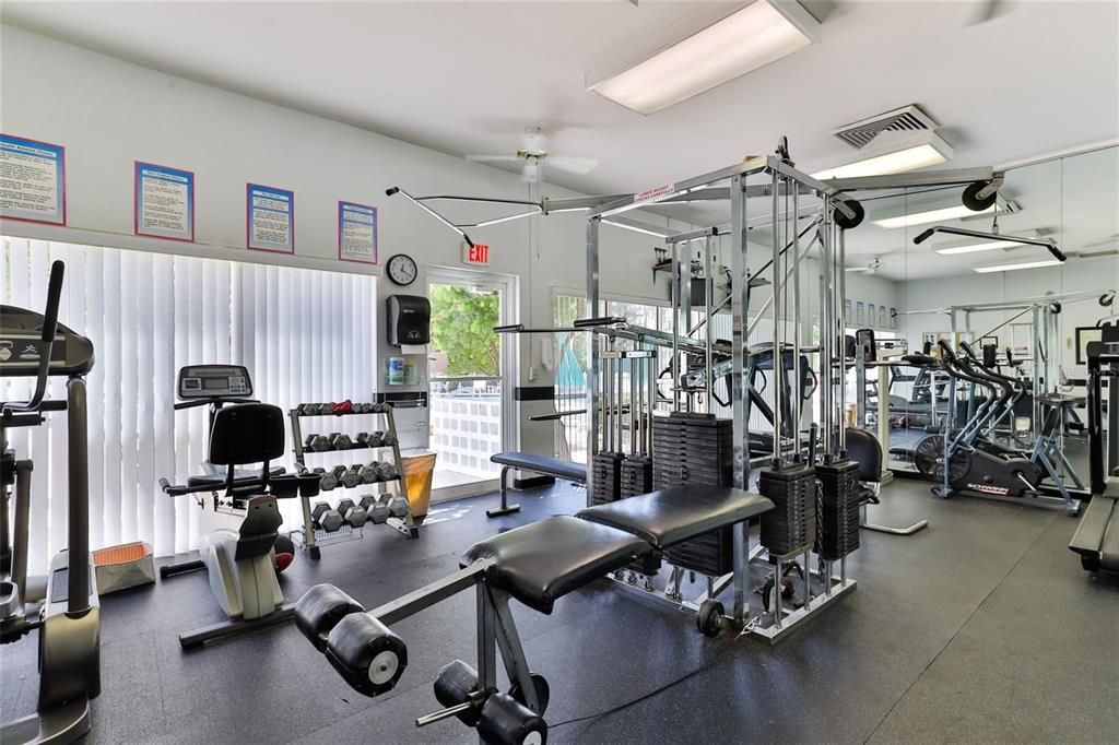 community work out room