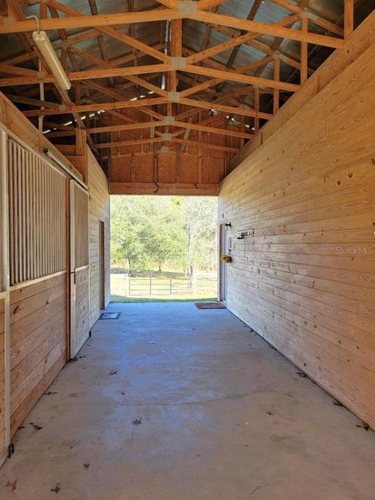 Barn Aisle