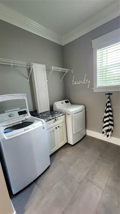 Laundry Room Washer and Dryer