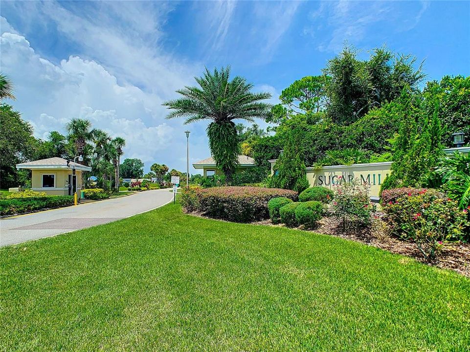 Sugar Mill Community Entrance