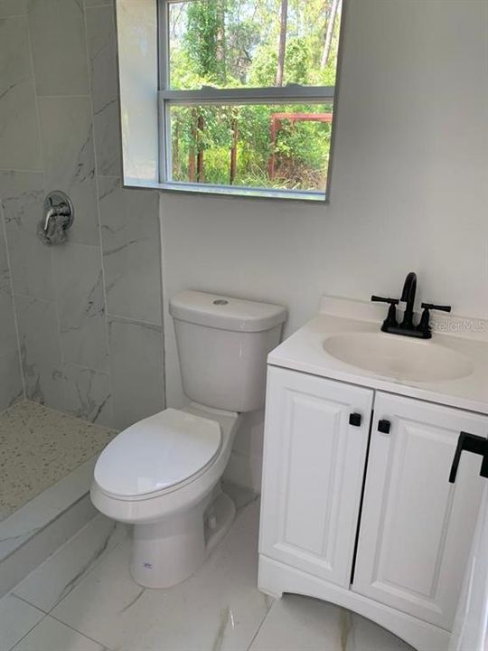 Remodeled bathrooms