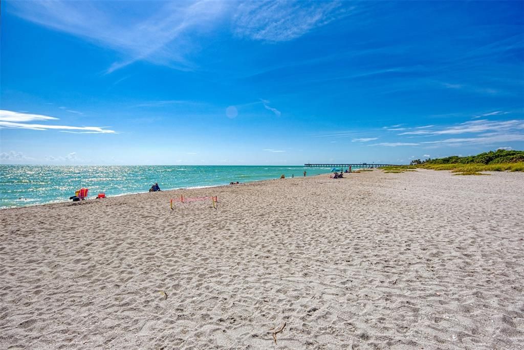 Walkway to Beach from Fins