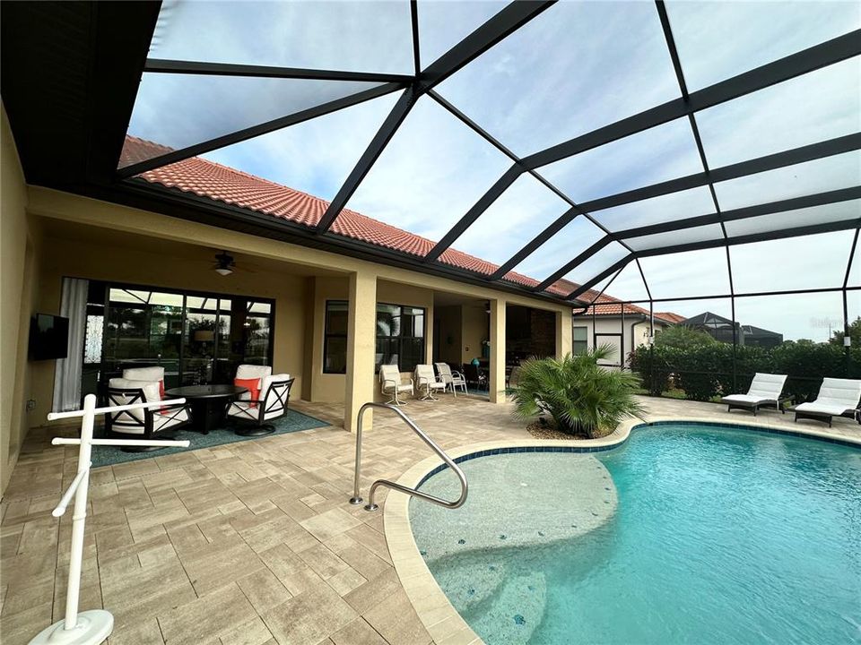 Lanai, Pool, Living and Entertaining Areas