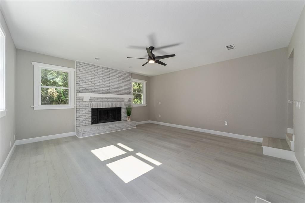 Sunken living room