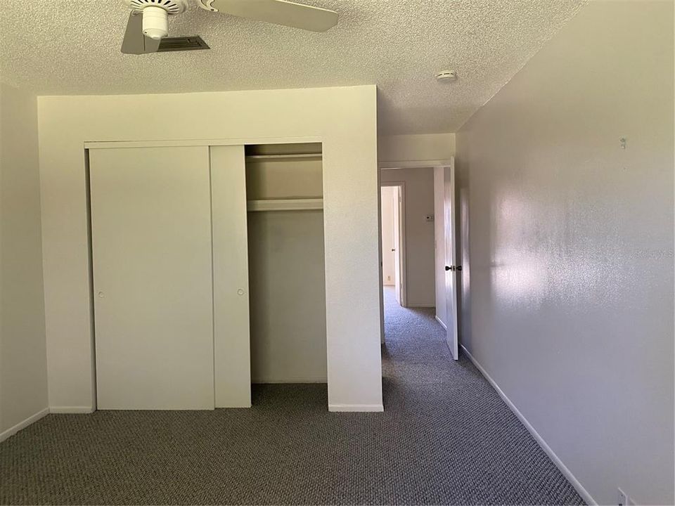 Main Bedroom has 2 closets