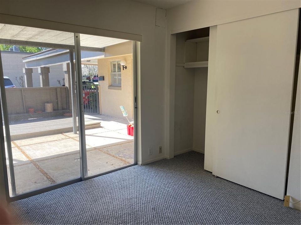 Second Bedroom Opens to Courtyard