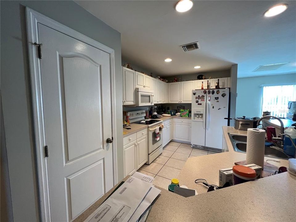 Kitchen & Pantry door