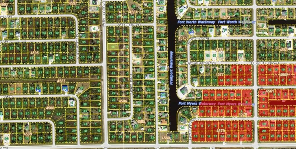 The red area is the Scrub Jay boundary.