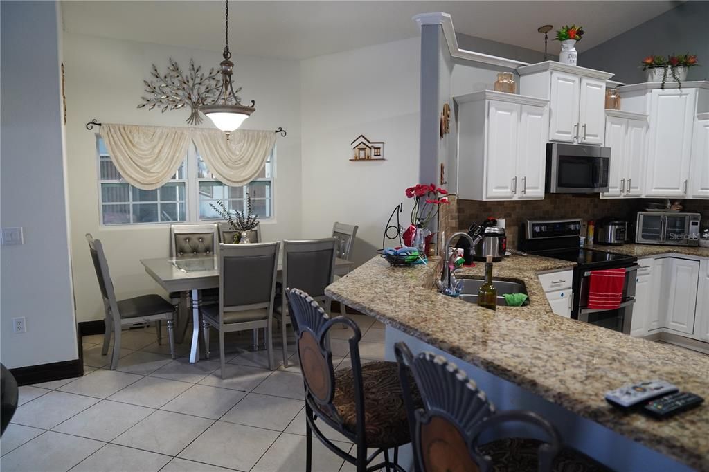 kitchen bar and nook