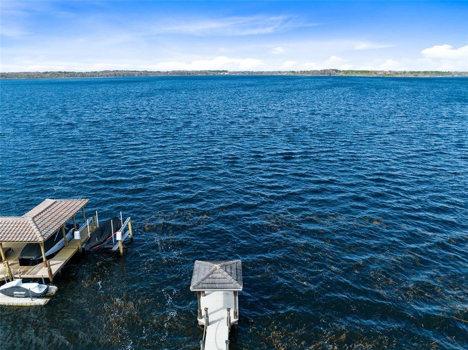 You'll enjoy a community fishing pier on Lake Tibet Butler.