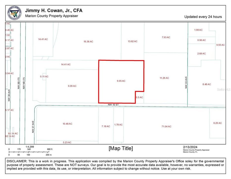 合同活跃: $949,000 (9.05 acres)