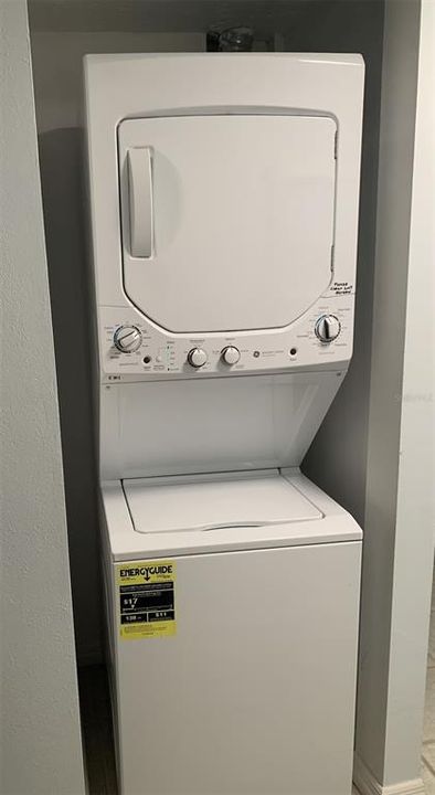 Washer / Dryer in unit.