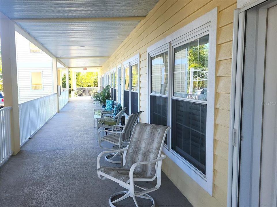 Front shared porch