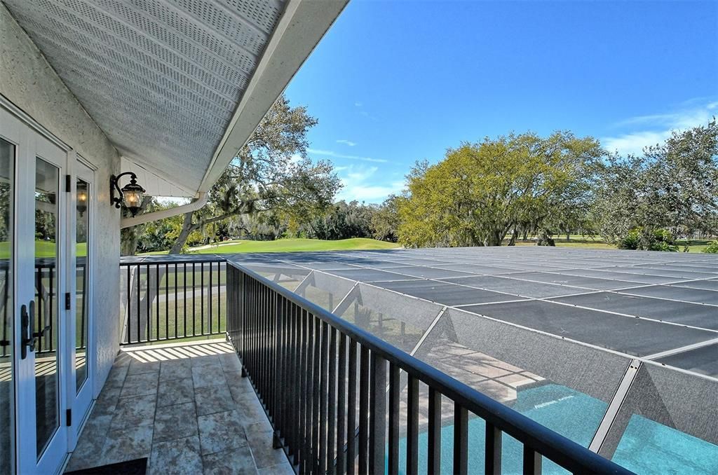 Walkway to the deck