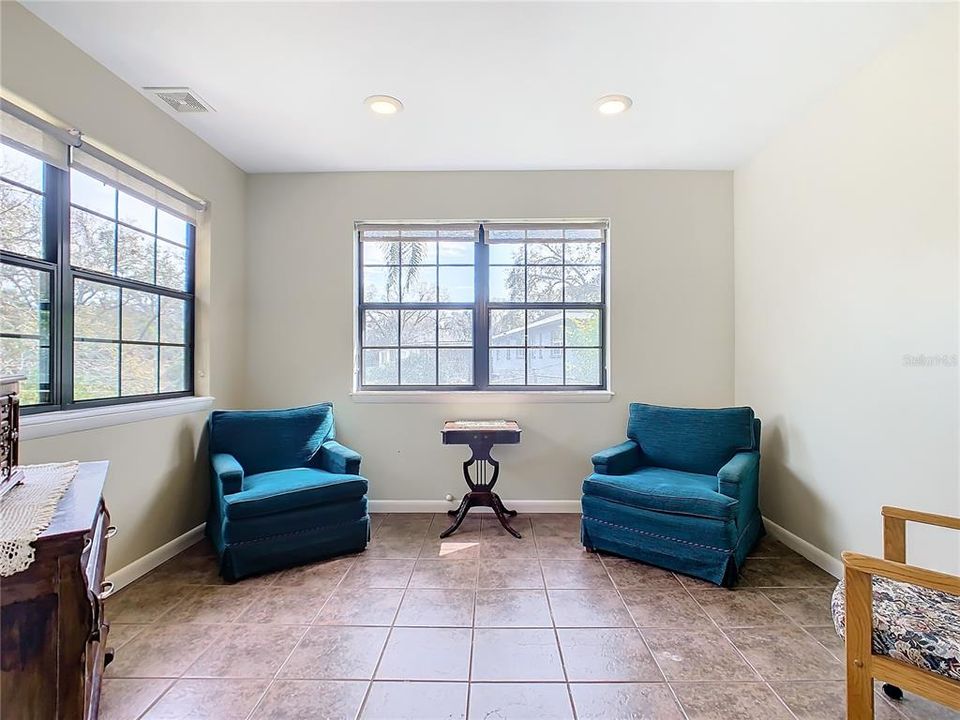 This 12' x 9' space could be used as a private home office or gym.