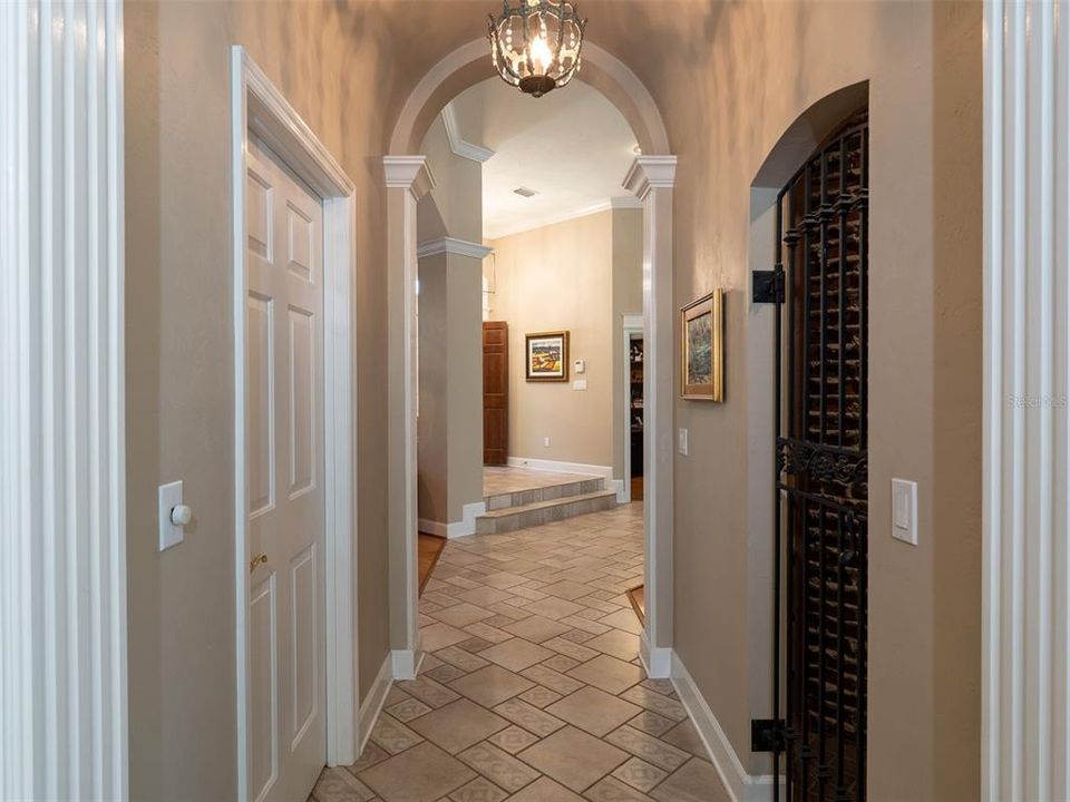 Hallway From Living Room to Family Room