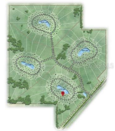Rough illustration of final community plat map