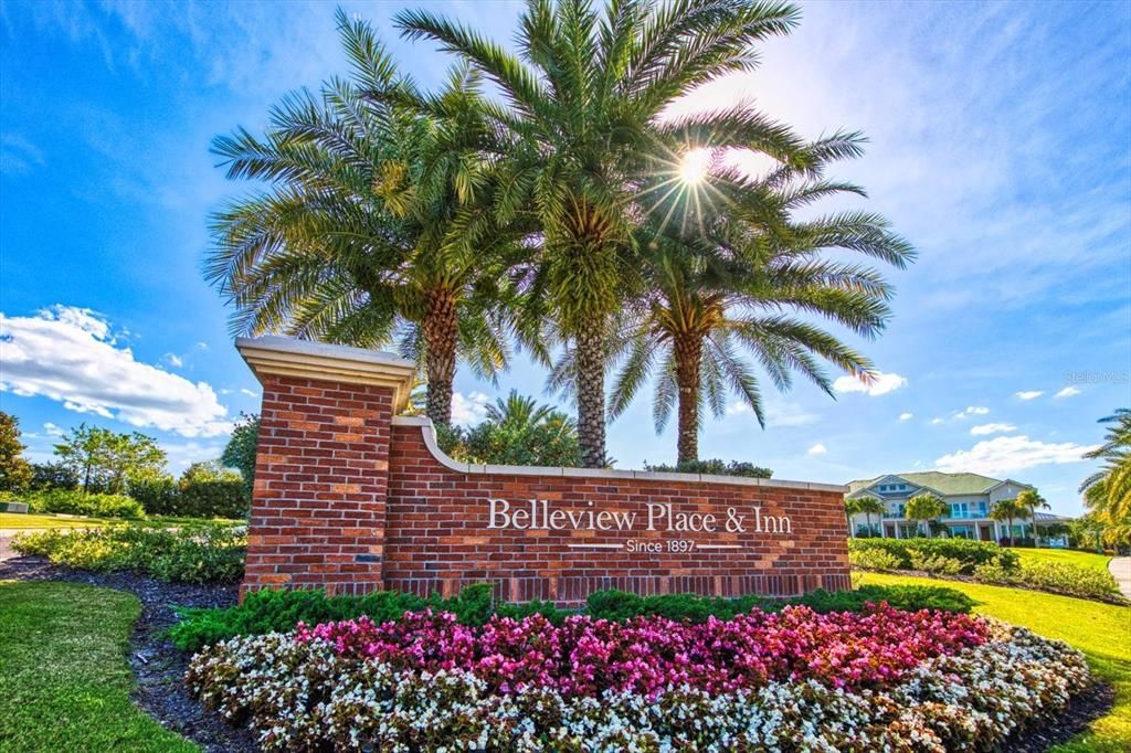 Walking distance to the completely refurbished  Belleview Biltmore Inn with amenities including a resort pool and spa, fitness center, and social gathering areas.