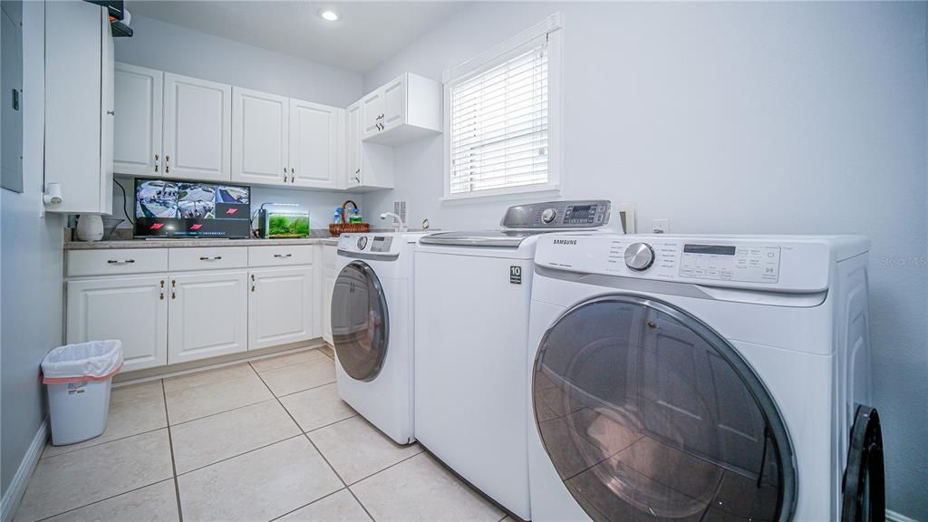 Laundry area