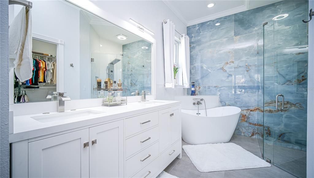 Master bathroom