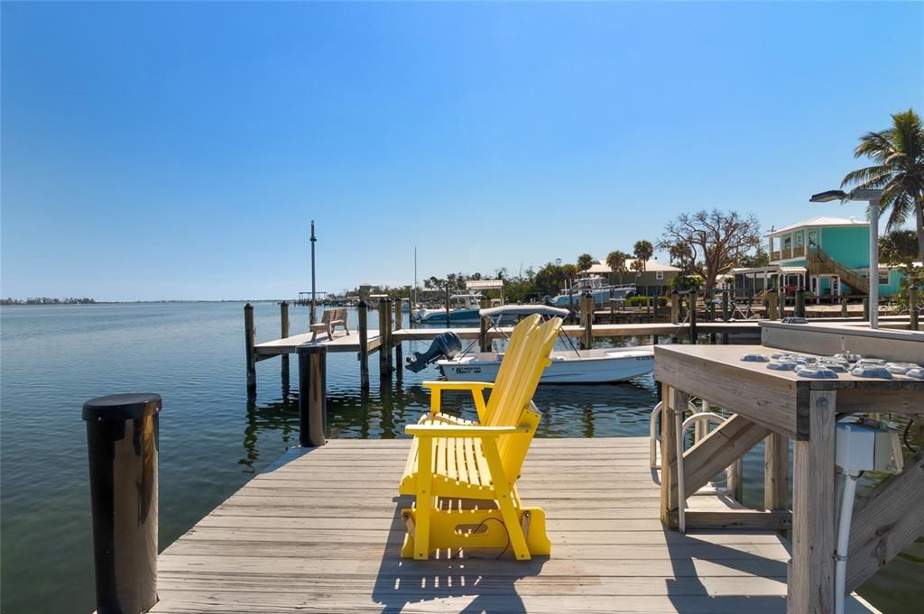 Dock includes electric, water, and a 10,000 lb. Boat lift!