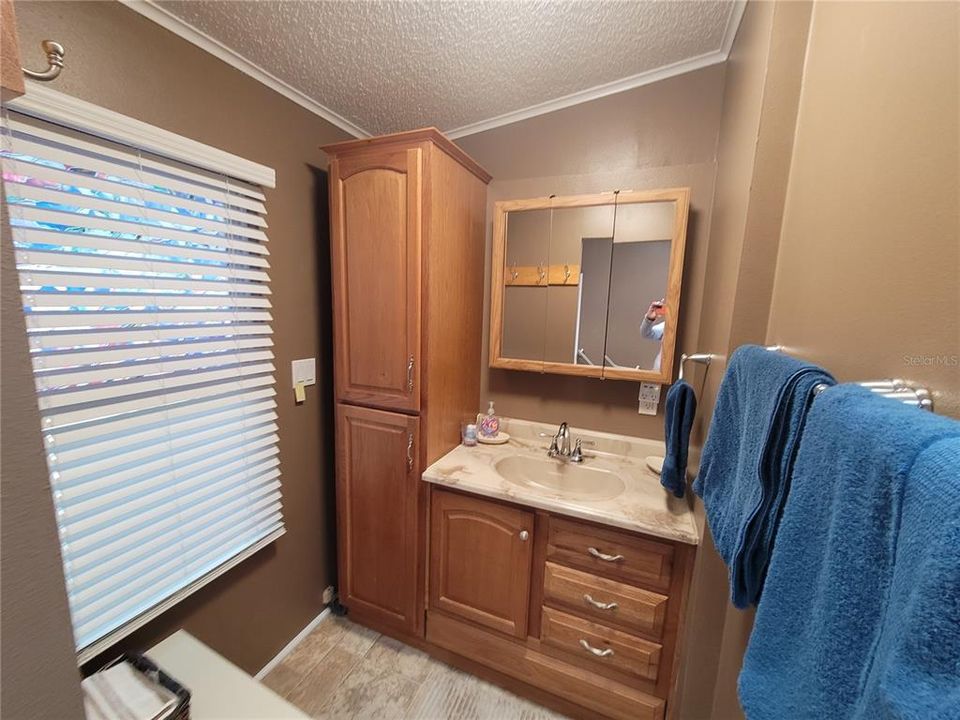 Guest Bathroom...WITH LINEN CLOSET