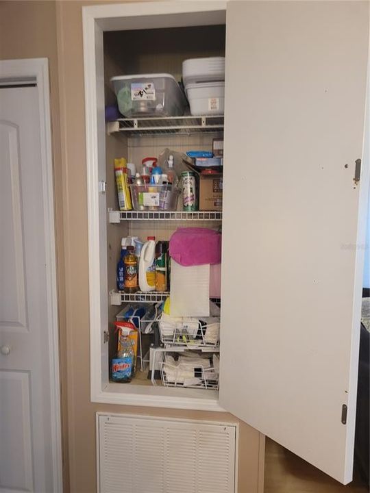 TWO additional storage pantries