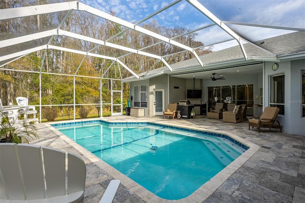 Private pool & patio