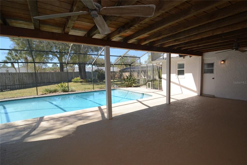 Plenty of room for entertaining and relaxing by the pool!