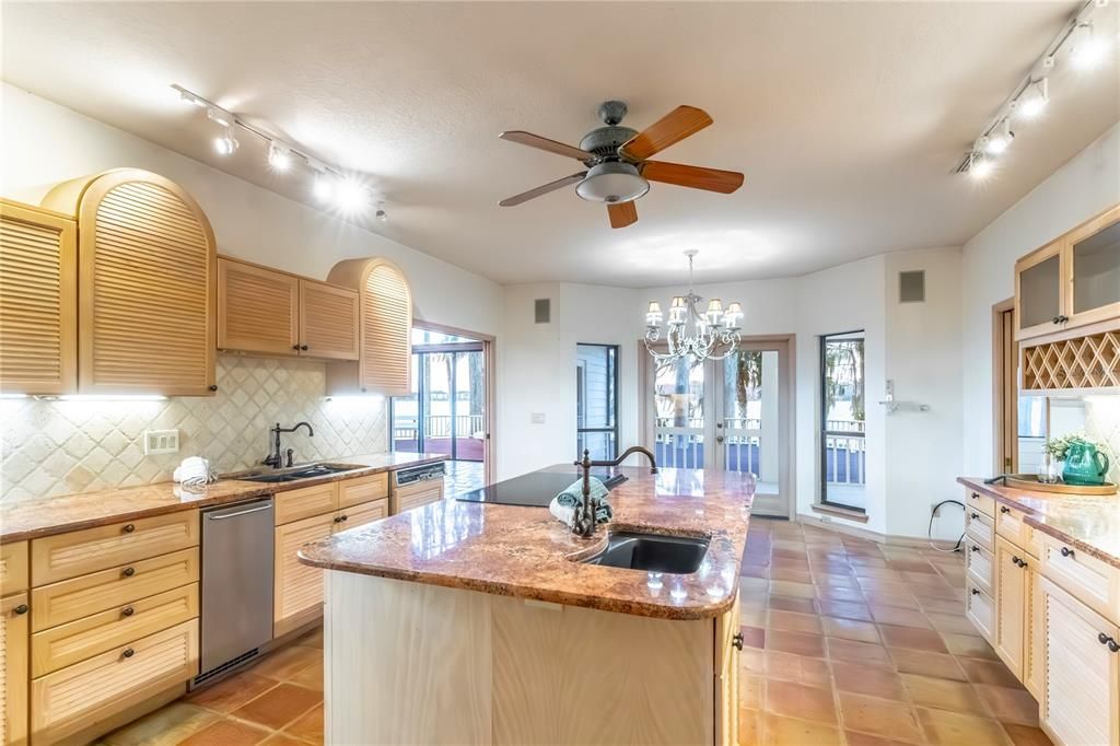 Kitchen with Large Island