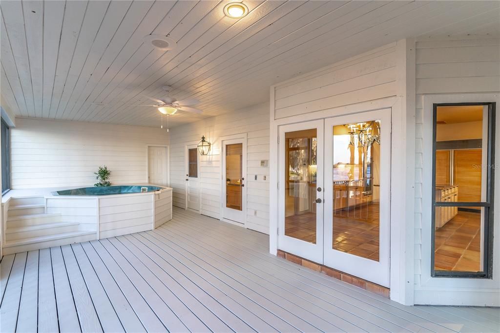 1st Floor Screened-In Porch Flows Seamlessly From Home