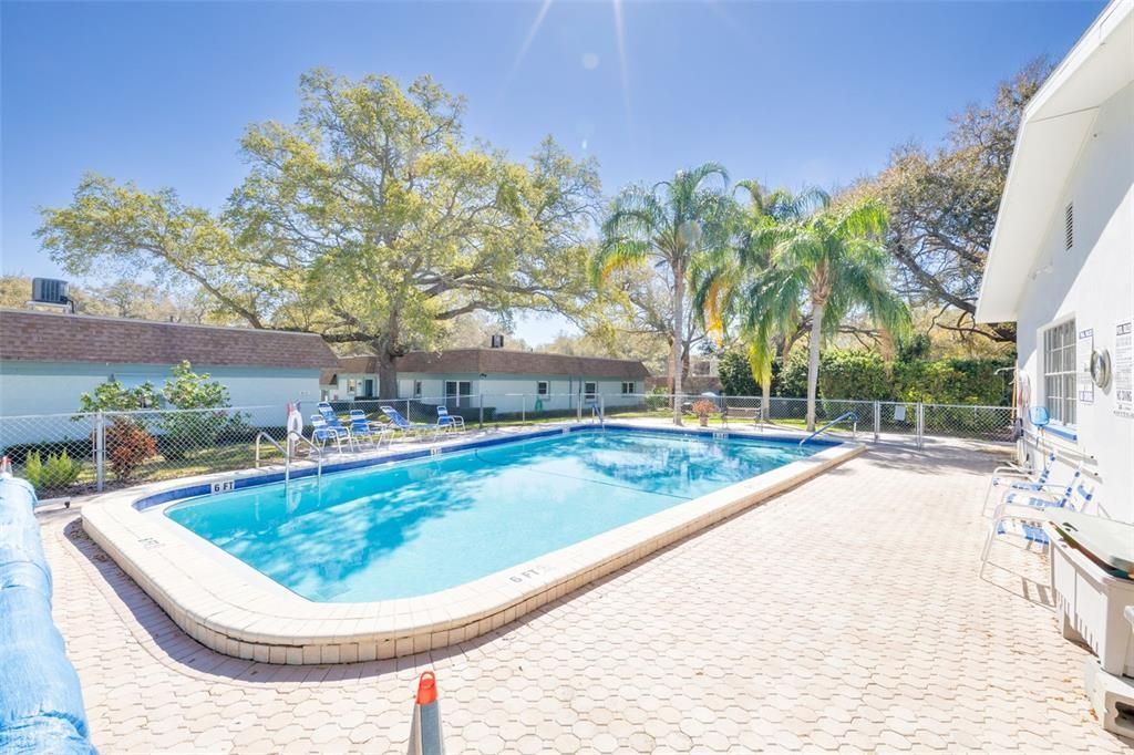 Pool and clubhouse