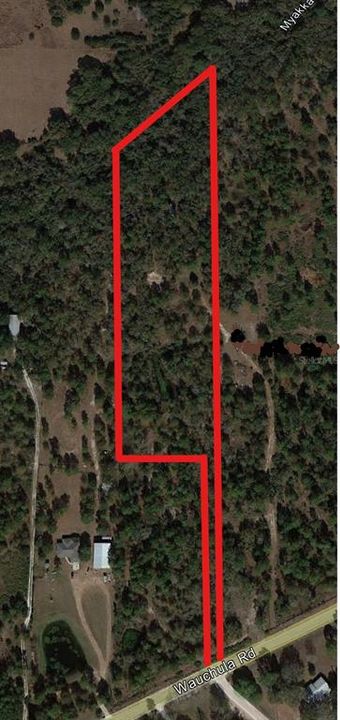 Boundary Line for 5 acre lot