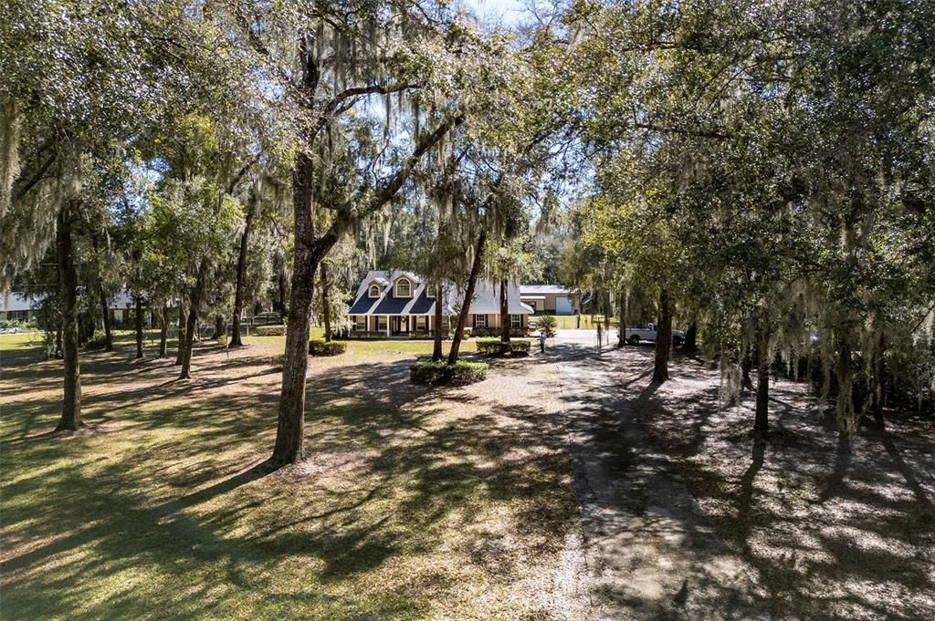 1.22 Acres With Mature Oaks For Privacy & That Country Feel