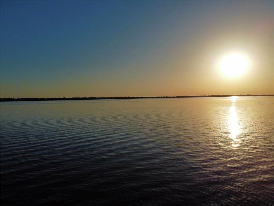 Sunset over Lake Dora