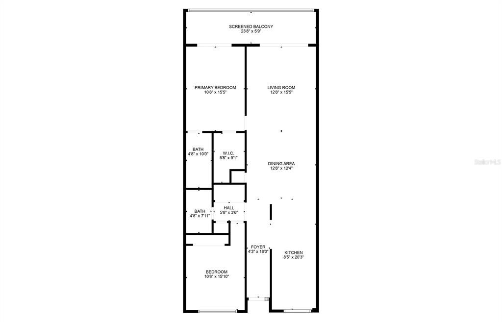 Active With Contract: $2,700 (2 beds, 2 baths, 1200 Square Feet)