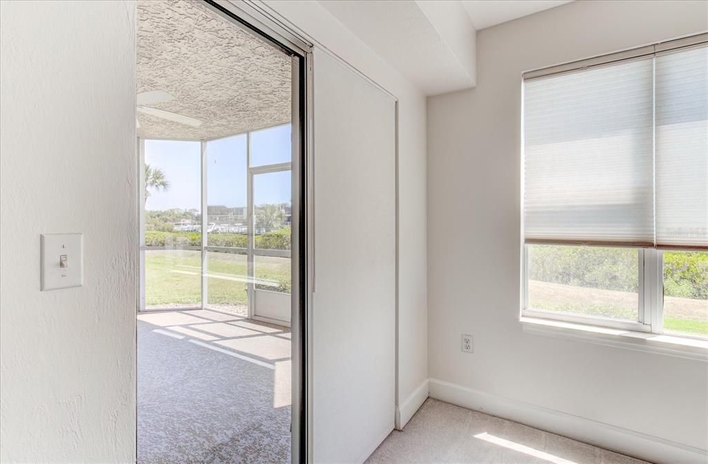 Primary with access to the Screened Porch