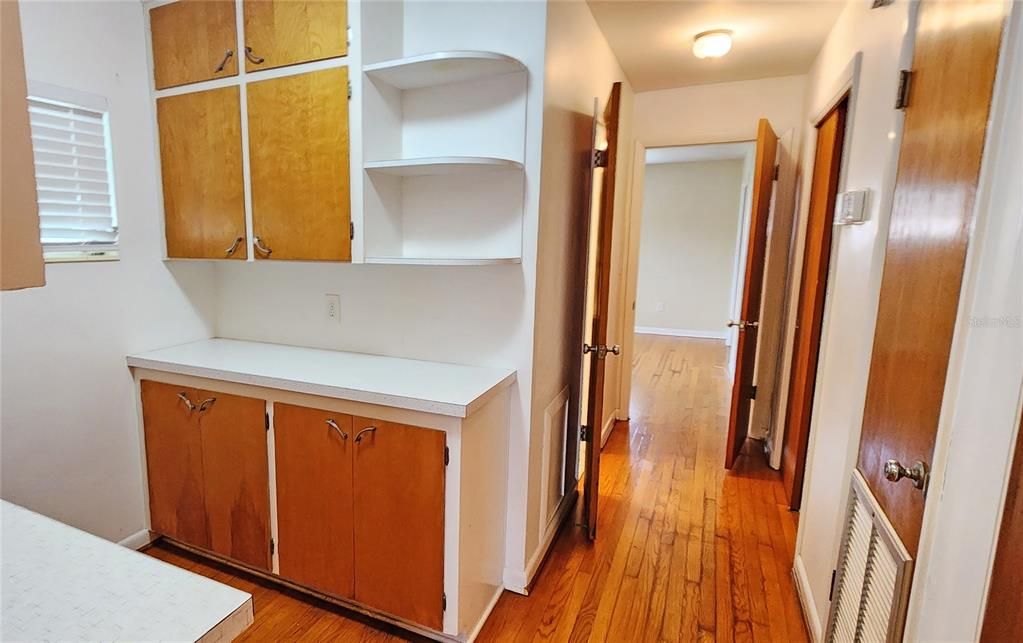 Kitchen, additional cabinetry