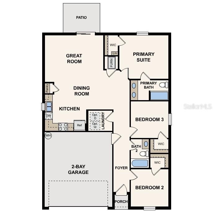 Active With Contract: $251,990 (3 beds, 2 baths, 1263 Square Feet)