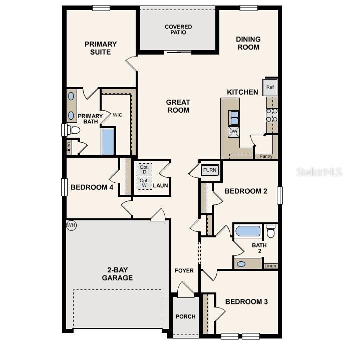 Active With Contract: $318,990 (4 beds, 2 baths, 1818 Square Feet)