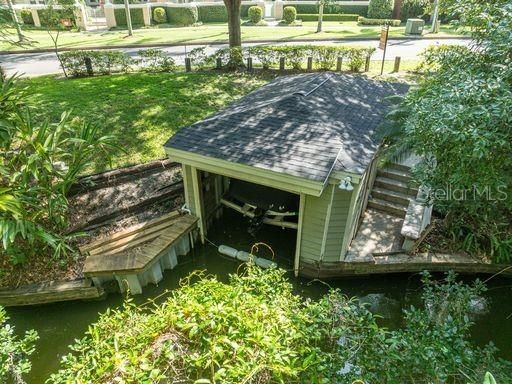 Boathouse on Canal between Lakes Maitland & Osceola