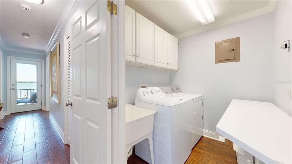 Laundry Room, newer washer and utility tub 2nd floor
