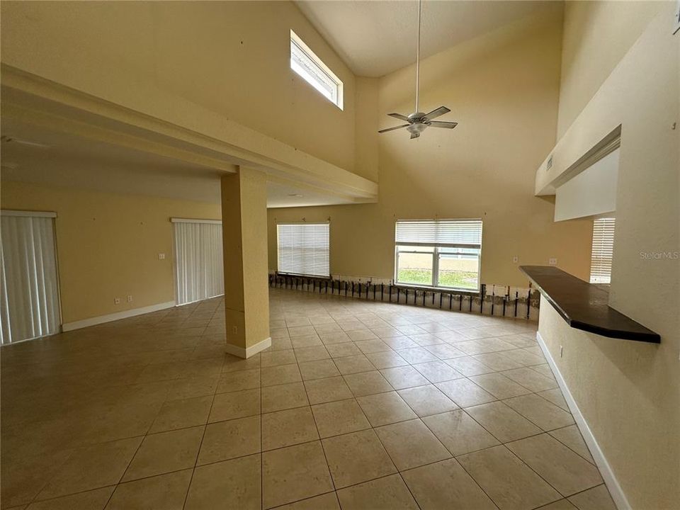 Amazing vaulted ceilings with natural sunlight