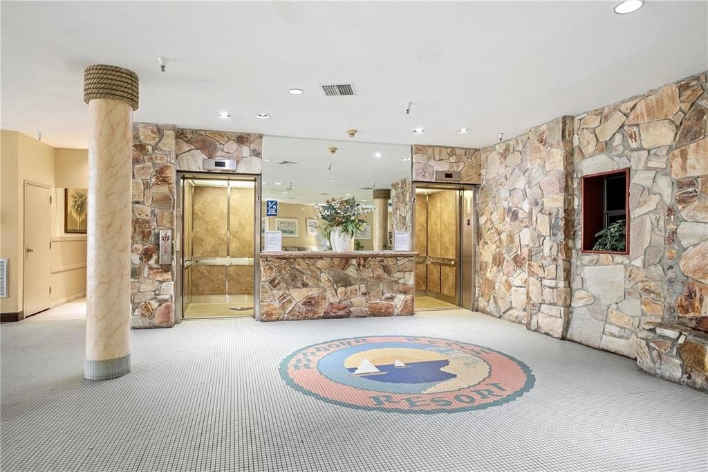 Lobby Area--Elevators