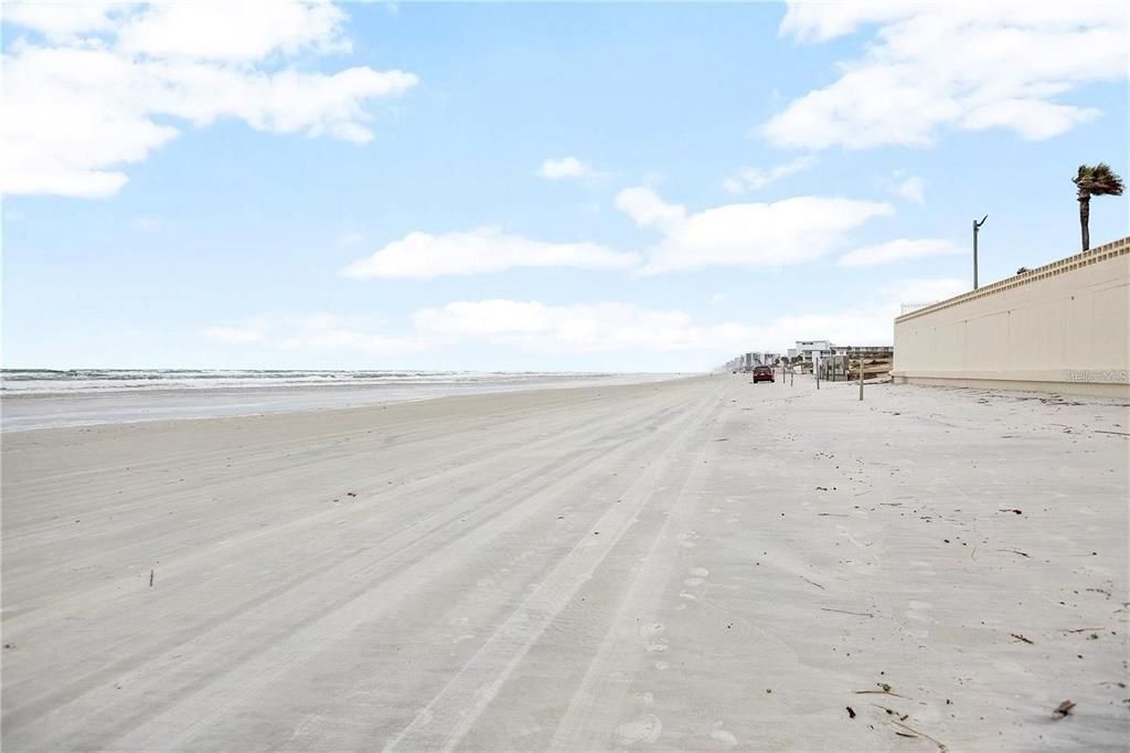 Beautiful Beach in front of complex