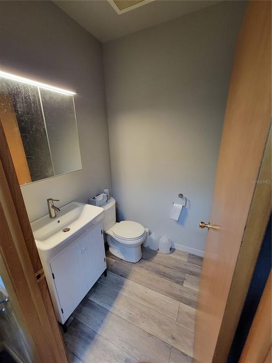 Private Restroom in Office