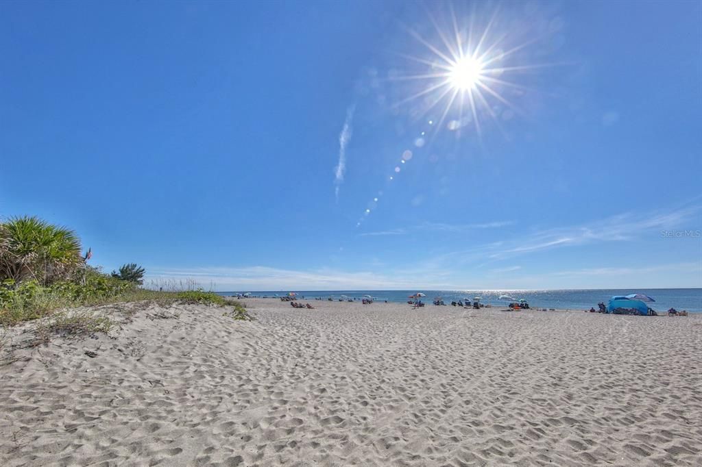 Manasota Beach is a lovely place for a sunrise or a sunset.