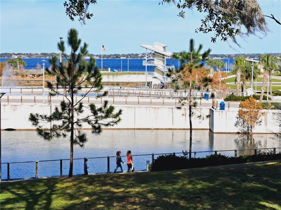 Water Views of Victory Point Park and Lake Minneola