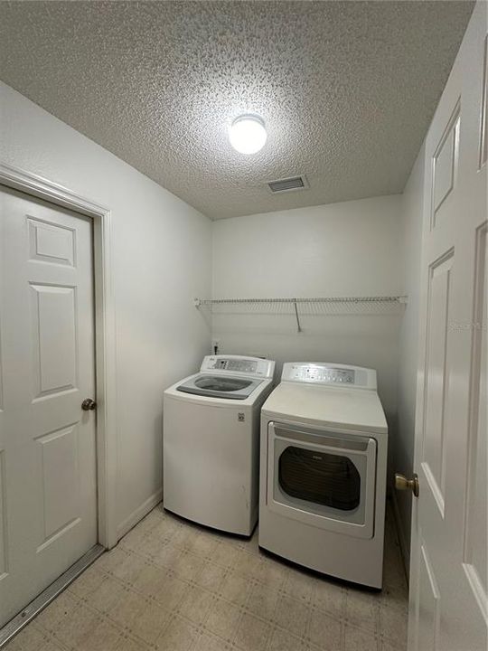 Laundry Area with Washer and Dryer