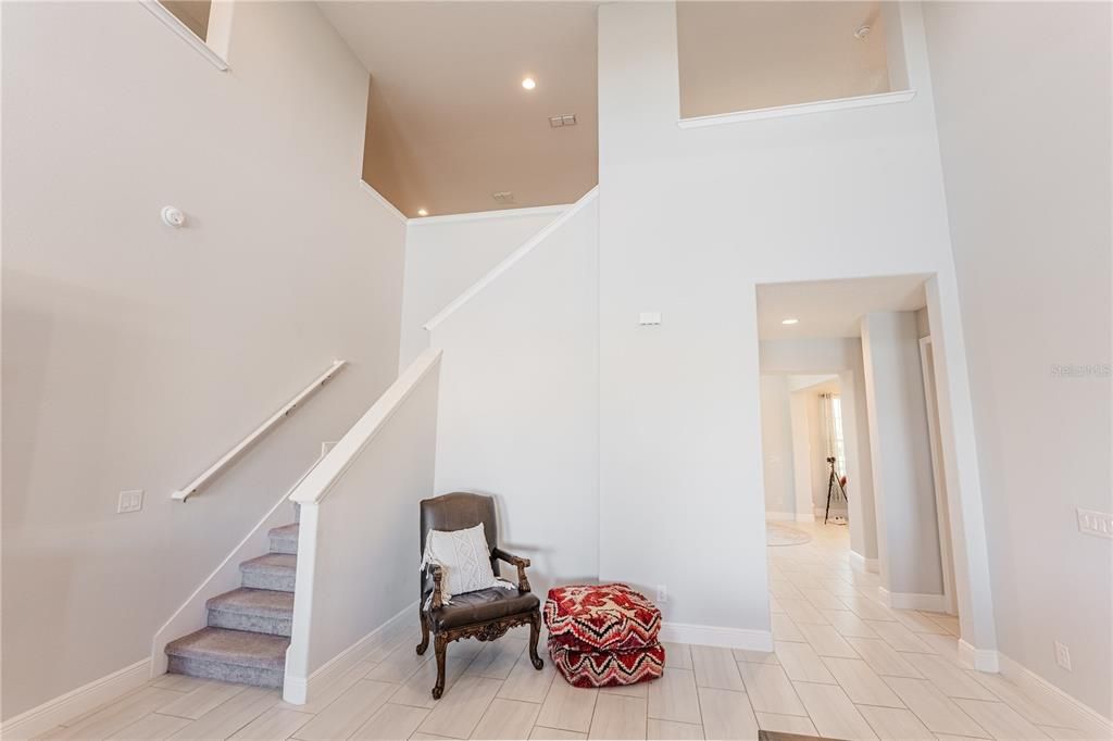 Staircase View in Family Room